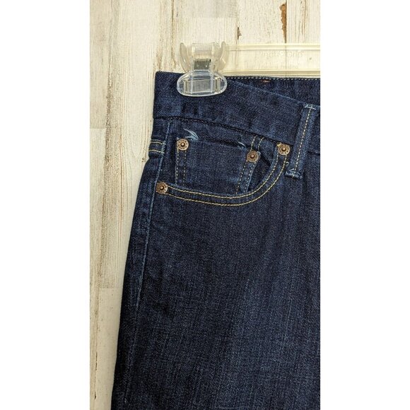 Lucky Sweet Jean Bootcut Jeans Women's 2/ 0 Dark Wash Boho Western Disco - Picture 5 of 14